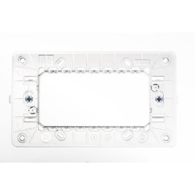 Supporto Ribassato 4 Moduli Serie Nea Urmet 10704N