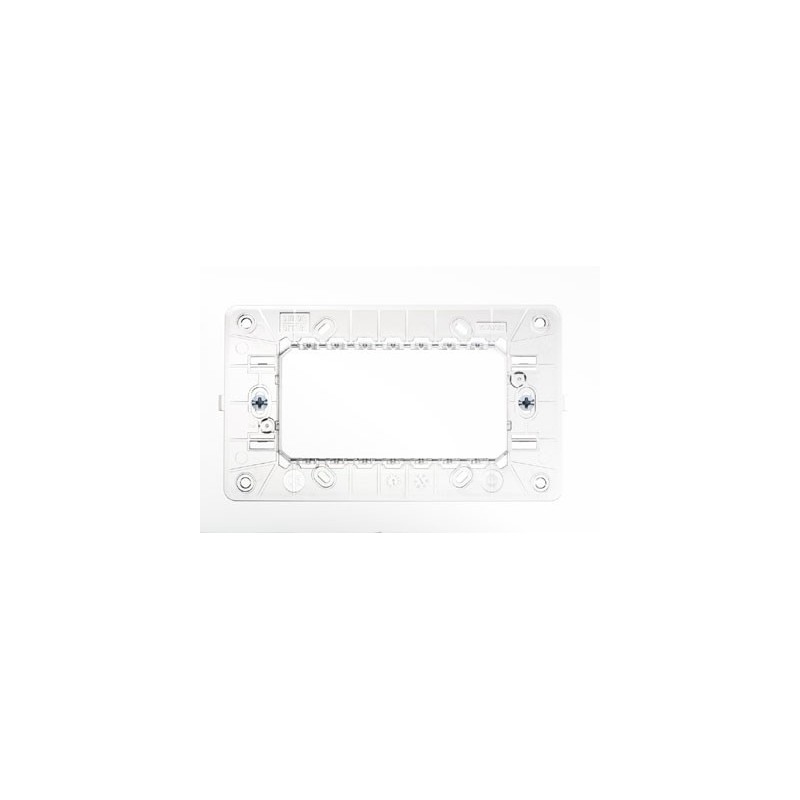 Supporto Ribassato 4 Moduli Serie Nea Urmet 10704N