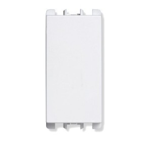 Copriforo - Falso Polo  Bianco Serie Nea Simon Urmet  10350.B