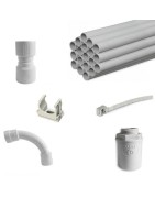 Tubo corrugato , rigido e guaina con relativi accessori