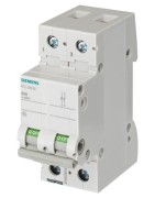 Interruttori Siemens unipolari piu' neutro 2 Moduli da 4,5 kA