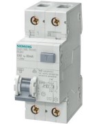 Magnetotermici Differenziali Siemens  1P+N 2 Moduli