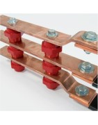 Barre in Rame ed isolatori di media tensione